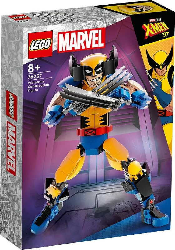 Hand - Sanded Interlocking Wooden Building Blocks for Easy Assembly and DisassemblyLEGO MARVEL 76257 Marvel Wolverine Construction Figure