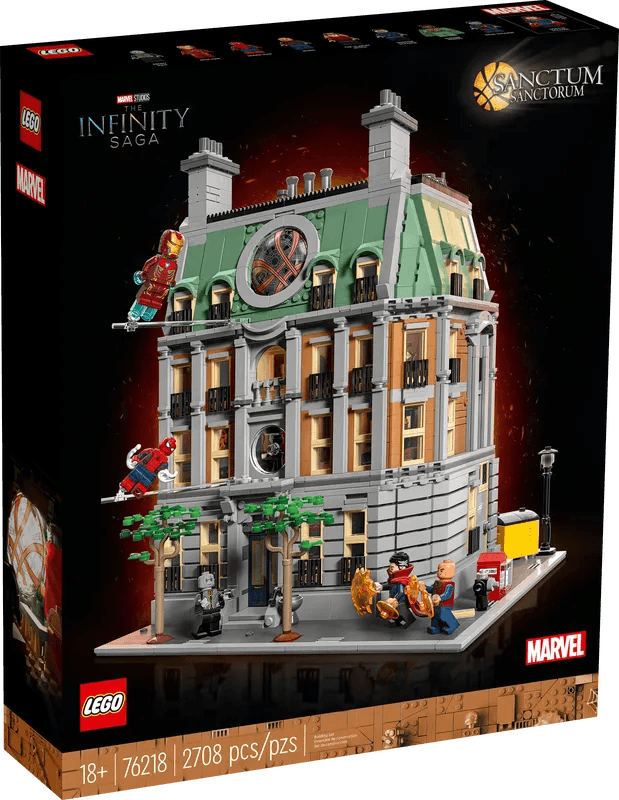 Sustainable Small - Scale Wooden Building Blocks for Pocket - Sized CreativityLEGO MARVEL 76218 Sanctum Sanctorum