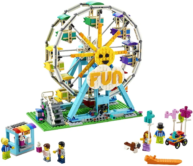 Sustainable Solid Wood Building Blocks with a Musical Instrument DesignLEGO Creator - 3in1 Ferris Wheel 31119