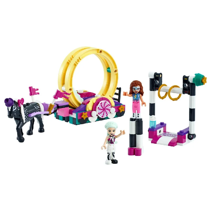 Eco - Conscious Solid Wood Building Blocks with a Nature - Inspired Pattern SetLEGO Friends Magical Acrobatics - 41686