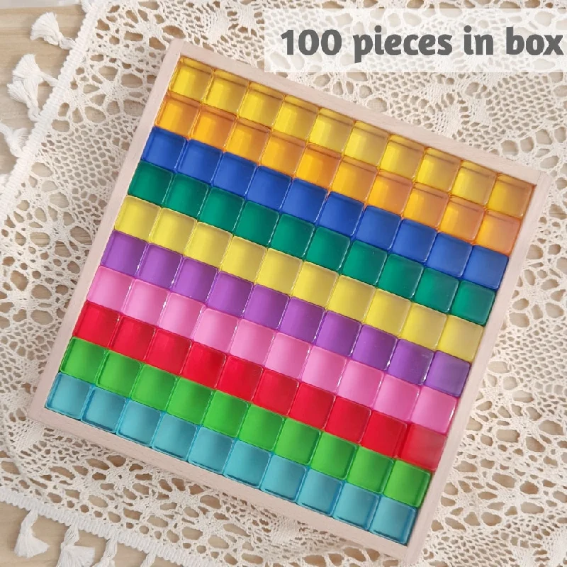 100 pieces with tray