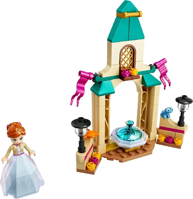 Sustainable Small - Scale Wooden Building Blocks for Pocket - Sized CreativityLEGO Disney - Annas Castle Courtyard 43198