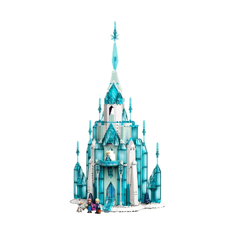 Sustainable Small - Scale Wooden Building Blocks for Pocket - Sized CreativityLEGO - Disney The Ice Castle 43197