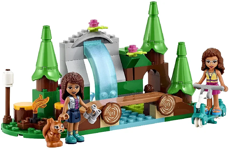 High - Grade Solid Wooden Building Blocks with a Puzzle - Solving FeatureLEGO Friends - Forest Waterfall 41677