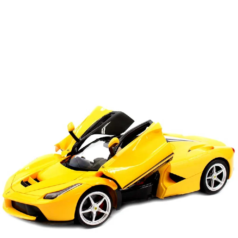 RC Helicopter with a Built - in Camera for Aerial Photography and Stunts1:14 RC LaFerrari Model RTR With Open Doors | Yellow