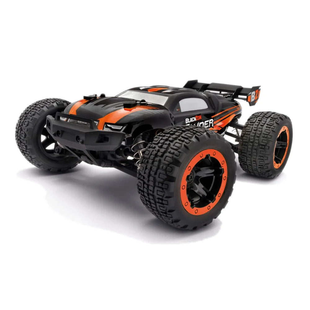 Radio - Controlled Drift Car with Adjustable Suspension and High - Grip Tires1/16 Slyder ST 4WD Electric Stadium Truck - Orange