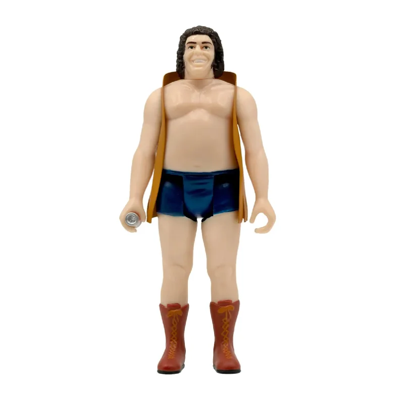 Power Rangers Red Ranger Action Figure with Morpher and BlasterAndre The Giant with Vest 3.75 Inch ReAction Figure