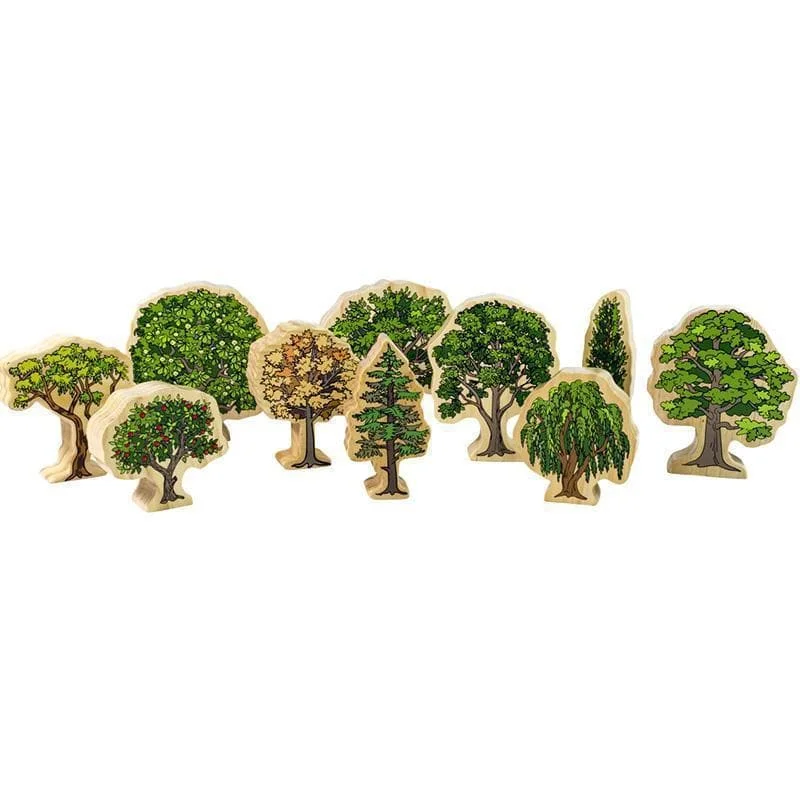 Natural Wood Jigsaw Puzzle of a Scenic Landscape for Relaxing HobbiesAustralian Wooden Trees