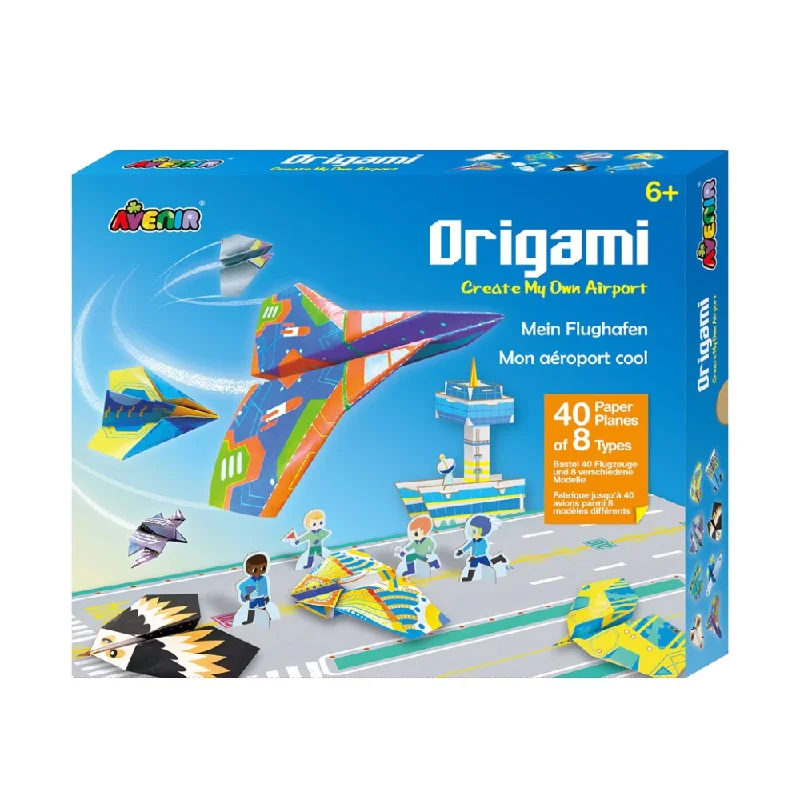 Battery - Operated Toddler Ride - On Electric Car in Pink with Music and LightsAvenir Origami Kit - Create My Own Airport