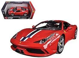 Radio - Controlled Drift Car with Adjustable Suspension and High - Grip TiresBburago 1:18 Scale Ferrari Race and Play 458 Speciale Diecast Vehicle - Red