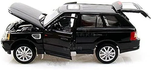 Die - Cast Model of a London Double - Decker Bus with Detailed Interior and ExteriorBburago Range Rover Sport Black 1:18 Diecast Car Model - Black