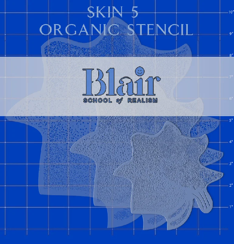 Solid Wood Painting Panels for Acrylic and Watercolor ArtistsBlair Stencil - Skin 5