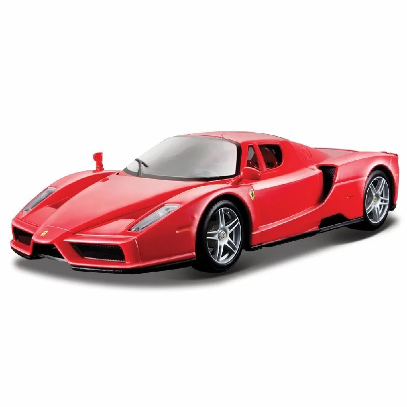 Kids' Plastic Pedal - Powered Tricycle with a Storage Basket and Safety FeaturesBurago Ferrari Race & Play Series Enzo Ferrari New NRFB  1:24 Car - Red