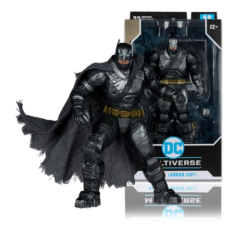 Hello Kitty Action Figure with Bow - Adorned Outfit and Miniature Sanrio ItemsDC Multiverse Batman Armored Suit (Batman v Superman: Dawn of Justice) 7" Inch Scale Action Figure - McFarlane Toys