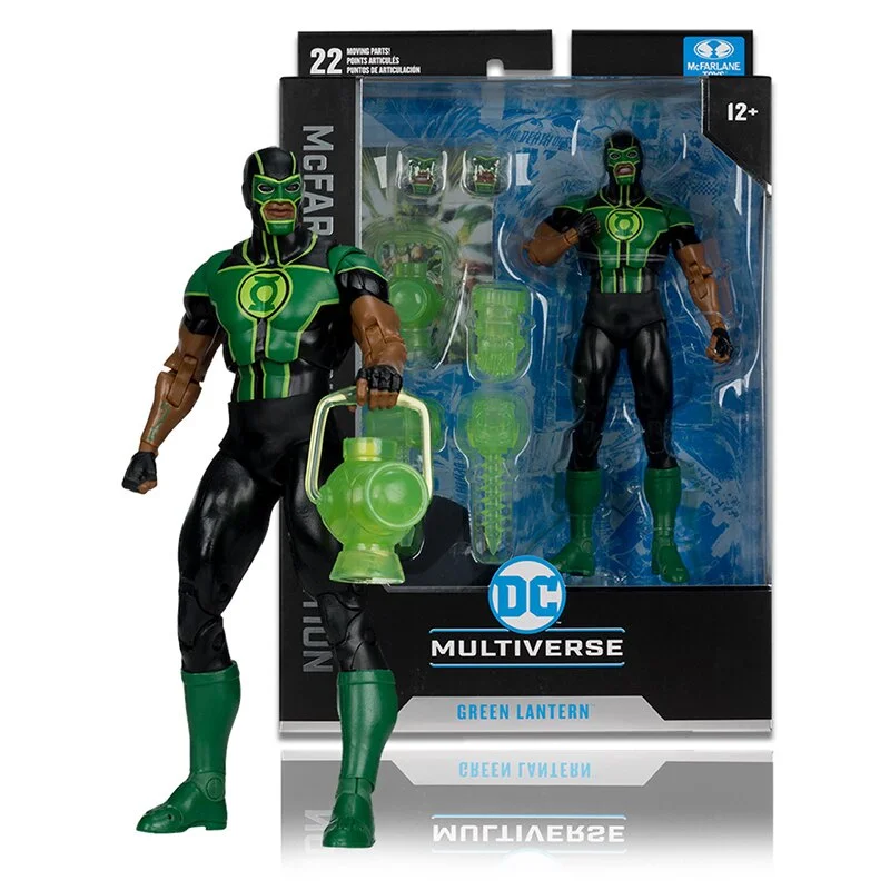 G.I. Joe Snake Eyes Action Figure with Stealth Suit and Ninja WeaponsDC Multiverse Green Lantern (Simon Baz) McFarlane Collector Edition 7" Inch Scale Action Figure - McFarlane Toys