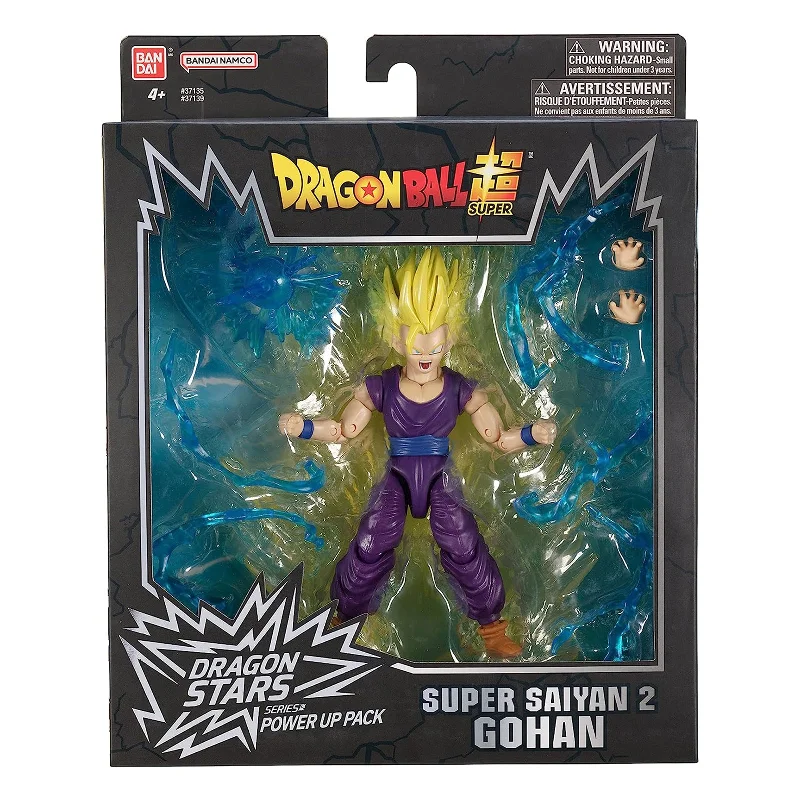 Minecraft Steve Action Figure with Crafting Table and PickaxeDragon ball Super Dragon Stars SSJ2 Gohan Power Up Pack Action Figure