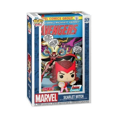 Stranger Things Eleven Action Figure with Psychic - Energy Effect and Demogorgon TargetNew - Funko POP! Comic Cover: Marvel Avengers 104 - Scarlet Witch Collectible