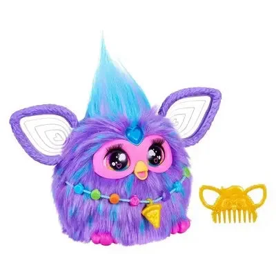 Barbie Fashionista Action Figure with Trendy Streetwear and AccessoriesFurby Purple Interactive Plush Toy