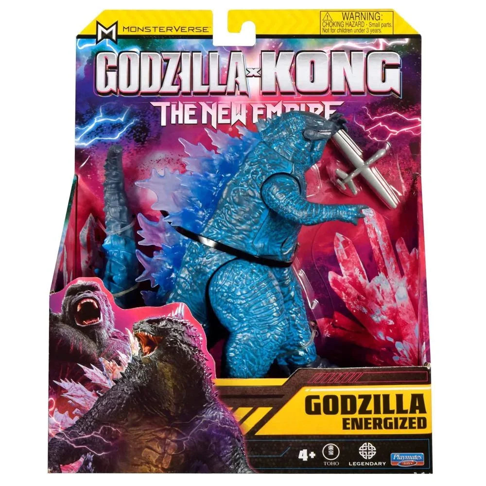 Disney Frozen Elsa Action Figure with Sparkling Dress and Magic WandGODZILLA X KONG THE NEW EMPIRE 6'' BAGIC FIGURE Godzilla Energized