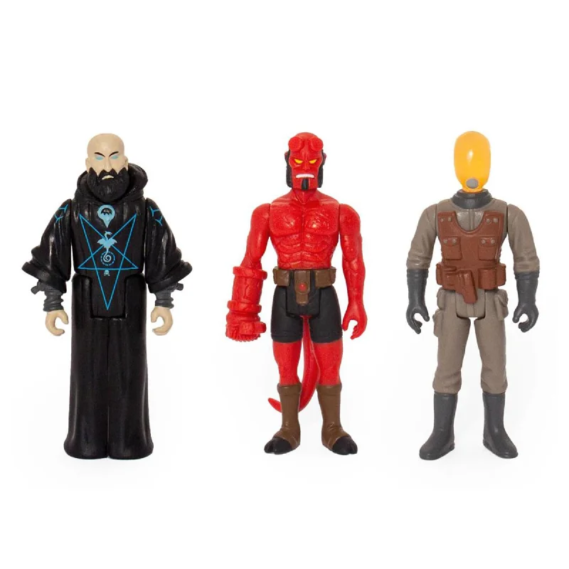 Star Wars Darth Vader Action Figure with Poseable Lightsaber and Force - Choke AccessoryHellboy ReAction Wave 2 Pack B ReAction Figure Set