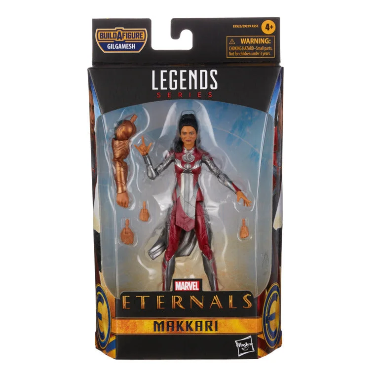 DC Super Hero Girls Wonder Woman Action Figure with Lasso of Truth and ShieldMarvel Eternals Legends Series 6 Inch (15cm) Figure Makkari