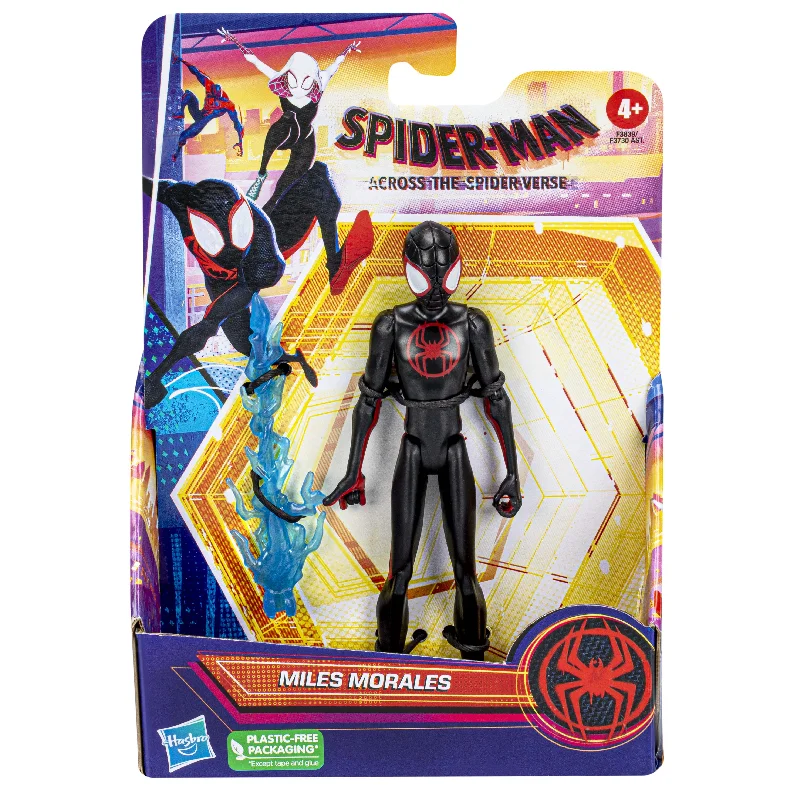 Sonic the Hedgehog Action Figure with Super - Speed Base and Ring CollectiblesMarvel Spider-Man Across The Spider-Verse Movie 6Inch(15cm) Figure Miles Morales