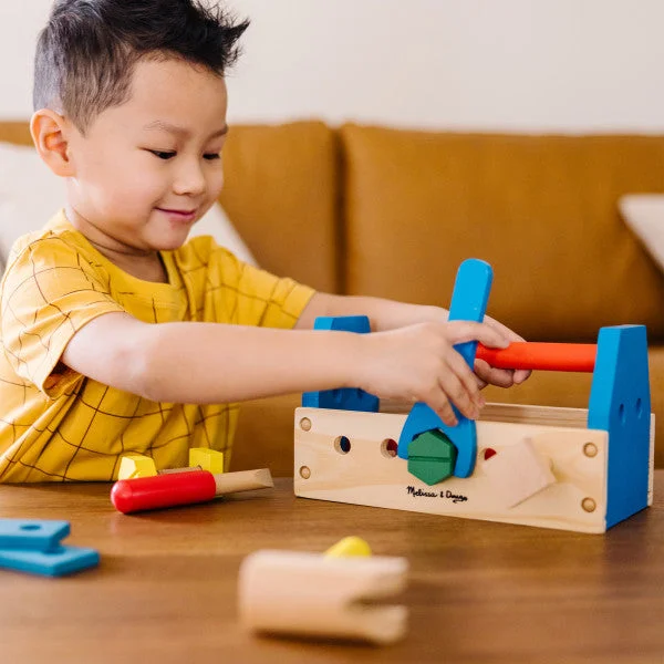 Eco - Friendly Wooden Building Blocks Set with Magnetic Connectors for Creative ConstructionMelissa & Doug Tool Kit