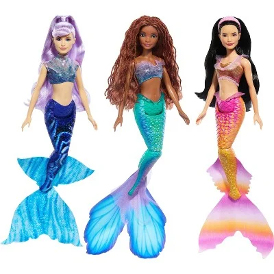 Sonic the Hedgehog Action Figure with Super - Speed Base and Ring CollectiblesDisney The Little Mermaid Ariel and Sisters Doll Set with 3 Fashion Mermaid Dolls