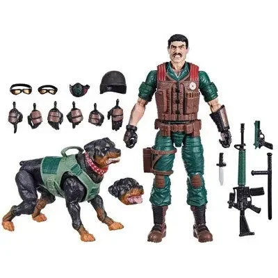 Stranger Things Eleven Action Figure with Psychic - Energy Effect and Demogorgon TargetG.I. Joe Classified Series Mutt and Junkyard Action Figure Set - 2pk