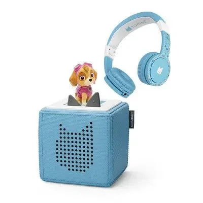 Barbie Fashionista Action Figure with Trendy Streetwear and AccessoriesOpen Box - Tonies PAW Patrol Skye Headphones Bundle Starter Set