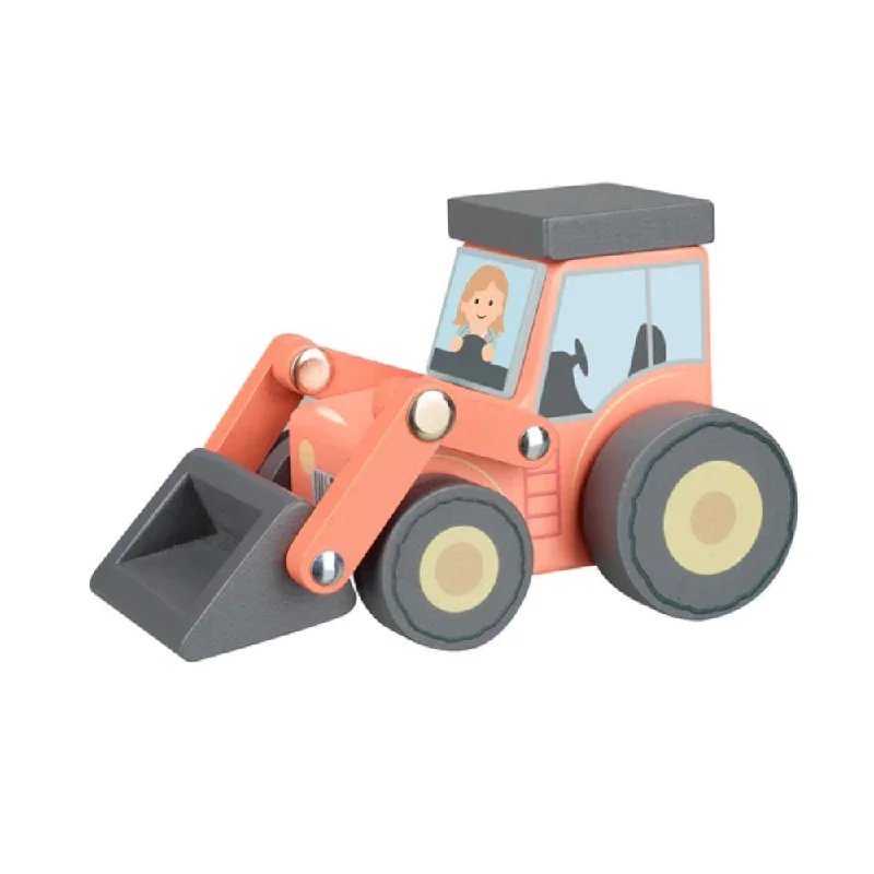 1:18 Scale Die - Cast Model of a 1969 Chevrolet Camaro SS with Opening Doors and HoodOrange Tree Toys - Wooden Farm Loader Tractor