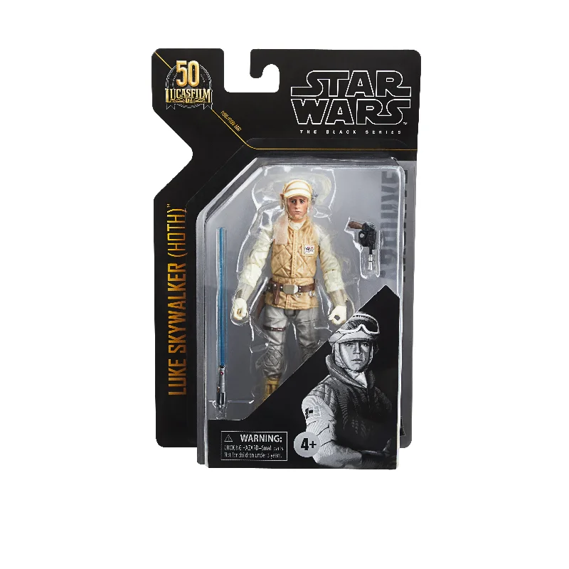 DC Comics Batman Action Figure in Classic Batsuit with Detachable Utility BeltStar Wars Black Series Greatest Hits Figure Luke Skywalker (Hoth)