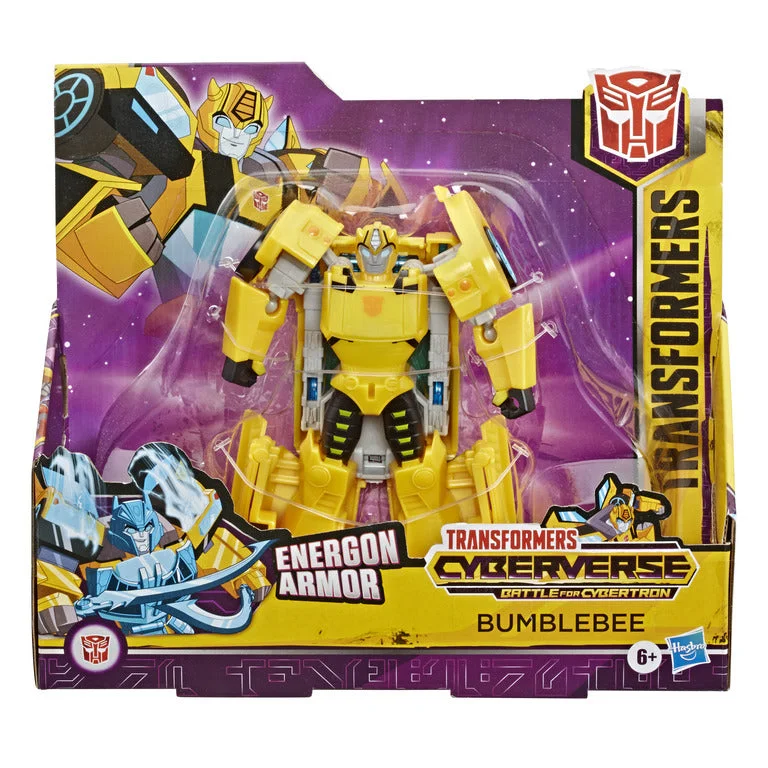 Sonic the Hedgehog Action Figure with Super - Speed Base and Ring CollectiblesTransformers Cyberverse Ultra Class Figure Bumblebee