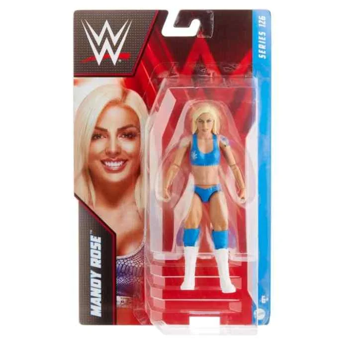 DC Super Hero Girls Wonder Woman Action Figure with Lasso of Truth and ShieldWWE Basic Action Figure Series 126 - Mandy Rose