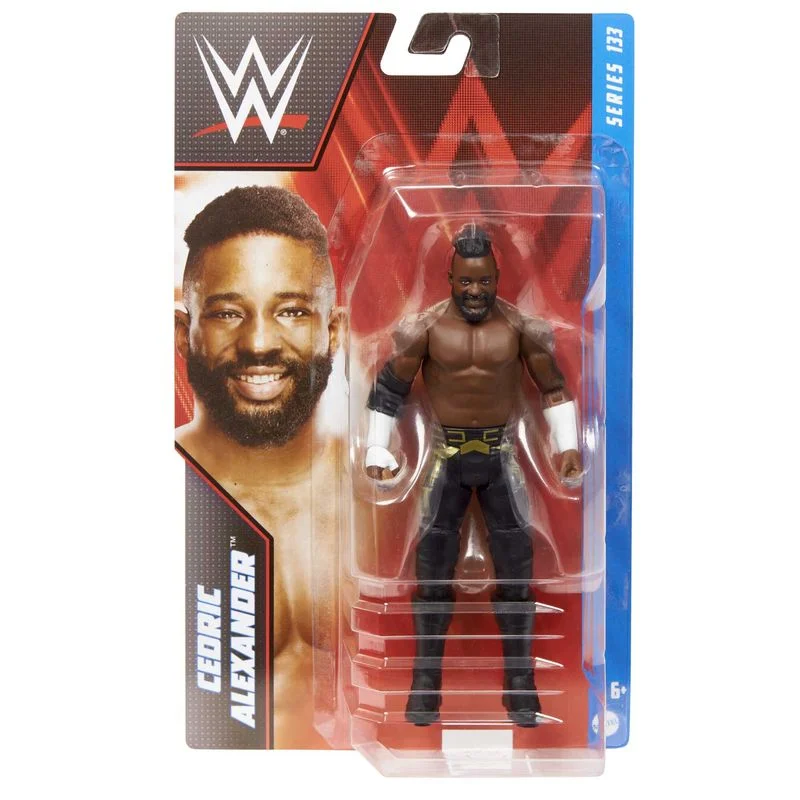 Sonic the Hedgehog Action Figure with Super - Speed Base and Ring CollectiblesWWE Basic Action Figure Series 133 - Cedric Alexander