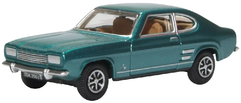 Battery - Powered Miniature Train for Indoor Home Layouts with Sound EffectsOxford Diecast Aquatic Jade Ford Capri MK1