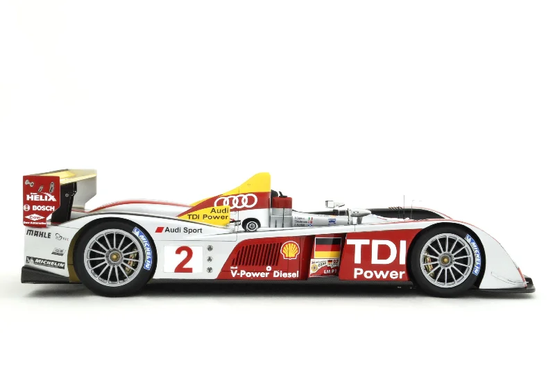 Hand - Painted Solid Wood Animal Models Toys for Nature - Loving ChildrenAudi R10 TDI - 2008 Le Mans Winner