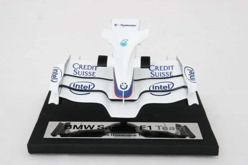 Solid Wood Historical Monument Models Toys for Educational LearningBMW Sauber F1.08 (2008) Nosecone