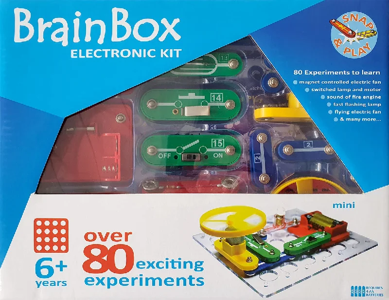 Eco - Friendly Solid Wood Educational Toys with Shape - Sorting Features for 1 - 3 Year OldsBrainBox 80+ Exciting Experiments