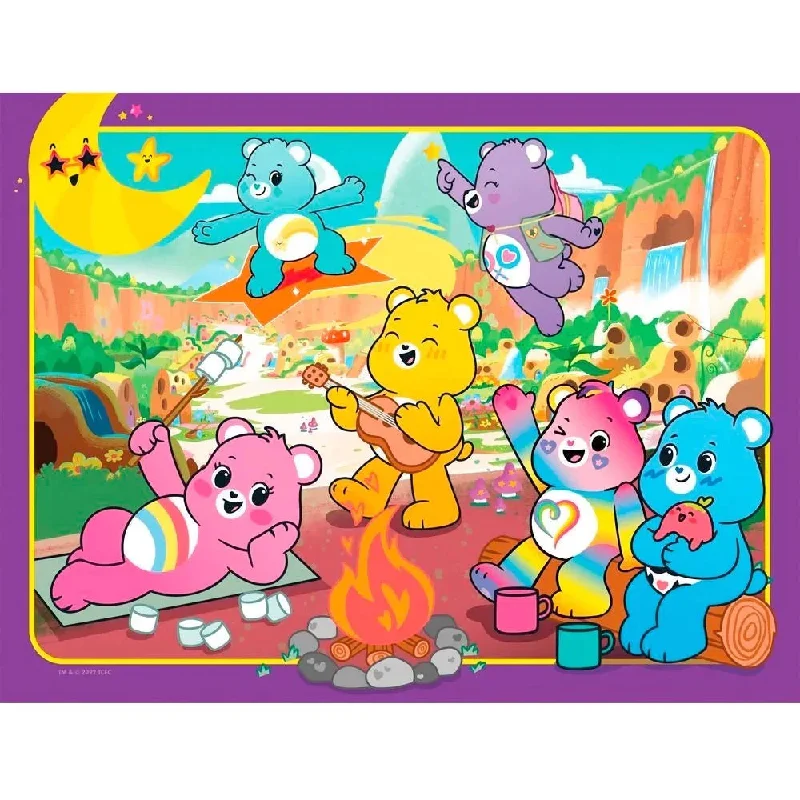 Solid Wood Educational Toys with a Math - Problem - Solving ChallengeCare Bear Tray puzzle