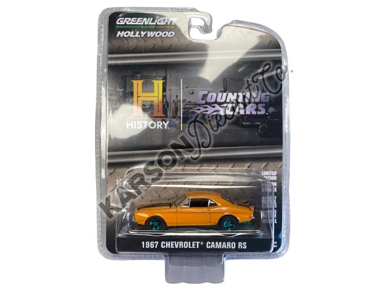 Slot Car Racing Set featuring Formula 1 Cars and a Multilane TrackCHASE 1967 Chevrolet Camaro RS - Counting Cars (Hollywood) Series 37 Diecast 1:64 Scale Model Car - Greenlight 44970F