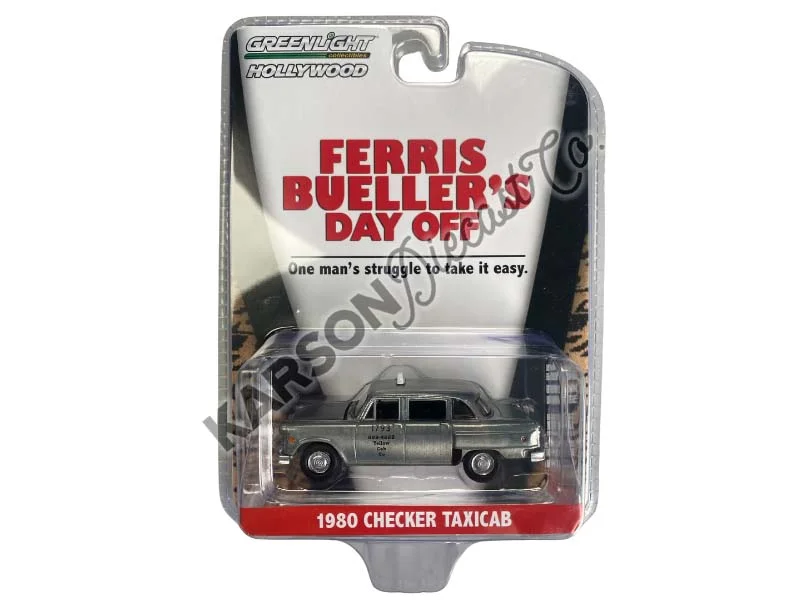 1:18 Scale Die - Cast Model of a 1969 Chevrolet Camaro SS with Opening Doors and HoodCHASE 1980 Checker Taxicab Yellow Cab #1793 - Ferris Bueller's Day Off (Hollywood Series 42) Diecast 1:64 Scale Model - Greenlight 62030C