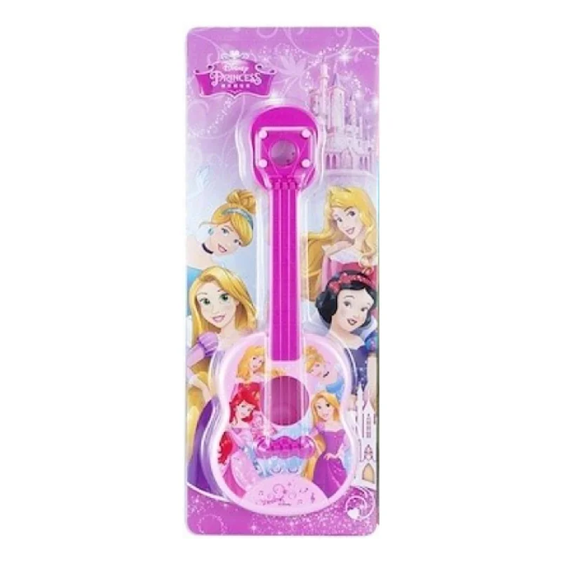 Sustainable Wooden Educational Toys with Counting and Number Recognition ElementsDisney Princess Guitar , Musical Toys