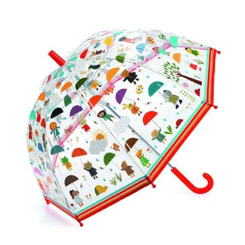 Natural Wood Educational Toys with a Magnetic Puzzle Design for Brain TrainingDjeco Umbrella - Under The Rain