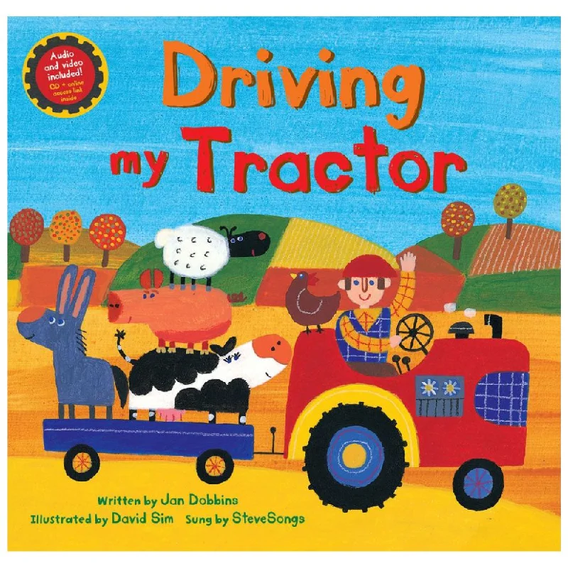 Solid Wood Educational Toys with a Math - Problem - Solving ChallengeDriving My Tractor