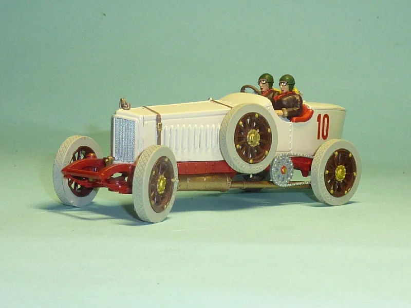 Eco - Friendly Solid Wood Robot Models Toys for STEM - Inspired KidsEdwardian GP Benz Racer, without Running Boards (ED-121)