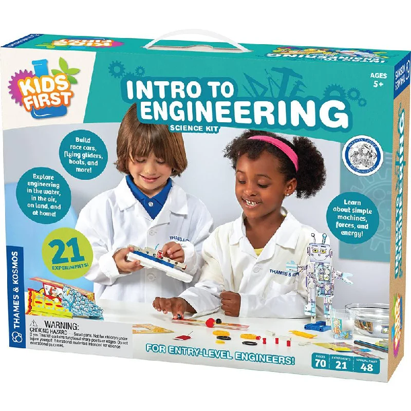 Natural Wood Educational Toys with a Construction and Engineering Play SetIntro to Engineering