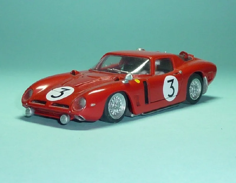 Solid Wood Historical Monument Models Toys for Educational LearningIso Griffo A3C Bizzarrini: No. 3 (GT-182)