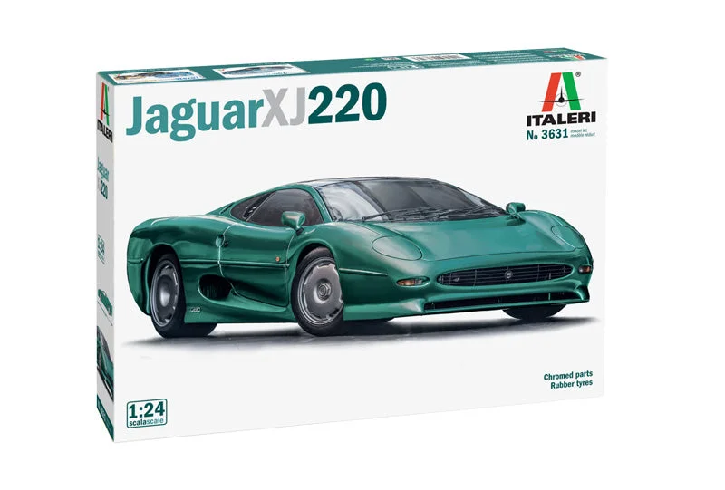 Slot Car Racing Set featuring Formula 1 Cars and a Multilane TrackItaleri 3631 1:24 Jaguar XJ 220