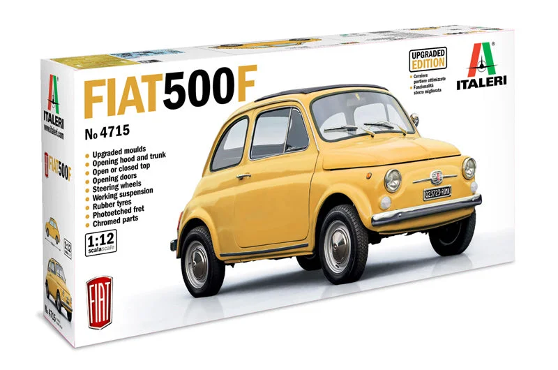 Electric Scooter for Adults with a Long - Range Battery and Foldable DesignItaleri 4715 1:16 FIAT 500 F 1968 upgraded edition